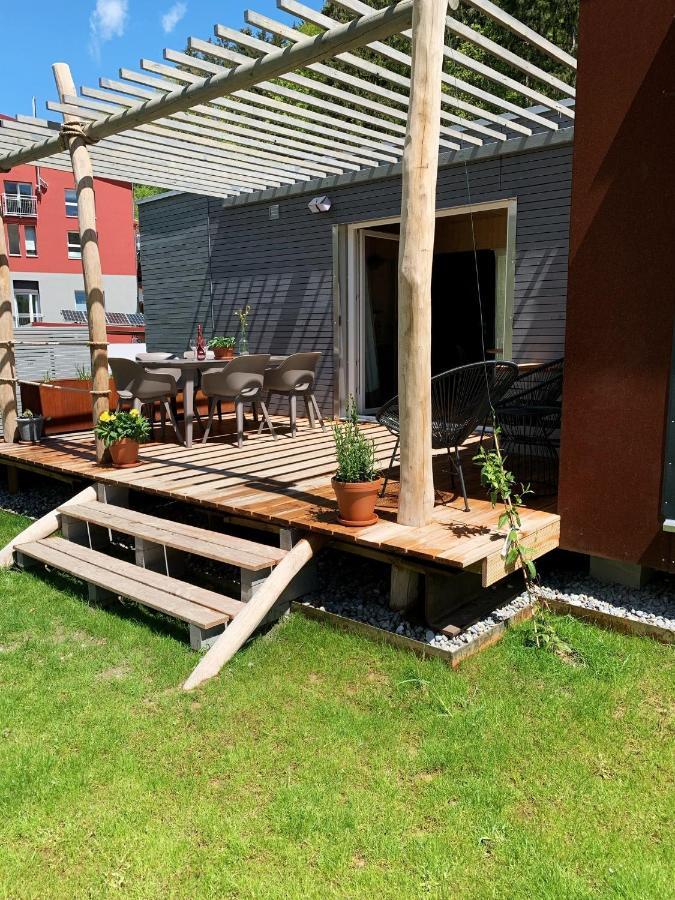 Hjem - Tiny Homes Direkt Am Wald Zwischen Allgaeu & Bodensee Bergatreute Exterior foto