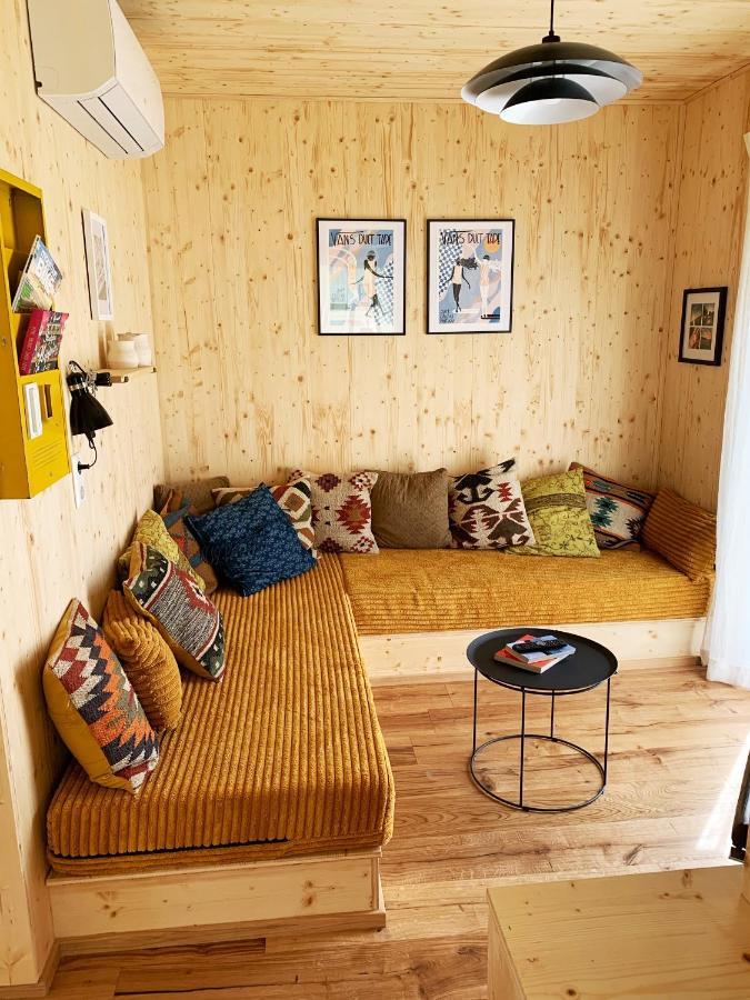 Hjem - Tiny Homes Direkt Am Wald Zwischen Allgaeu & Bodensee Bergatreute Exterior foto