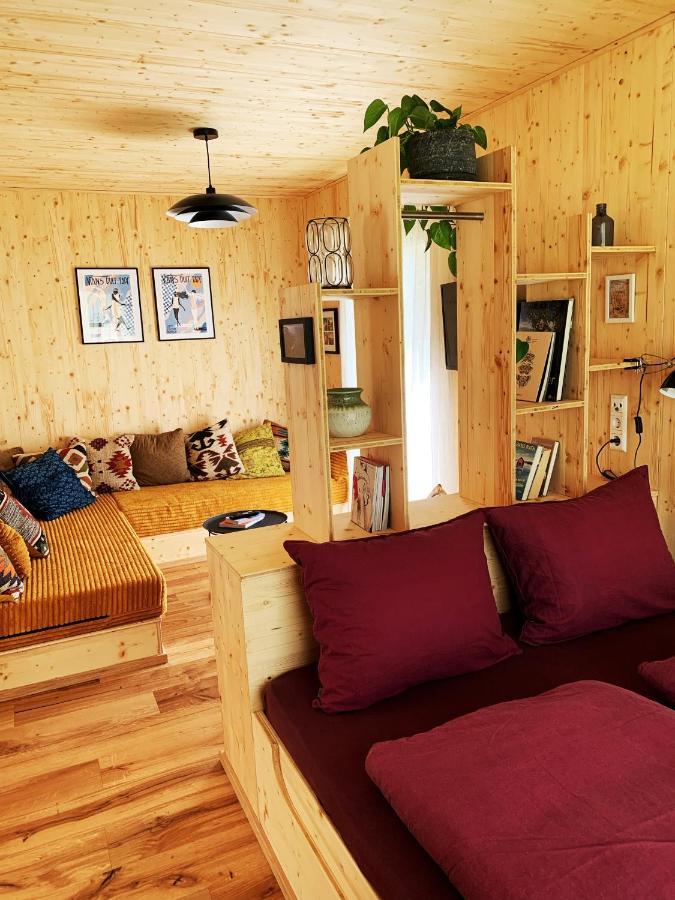 Hjem - Tiny Homes Direkt Am Wald Zwischen Allgaeu & Bodensee Bergatreute Exterior foto