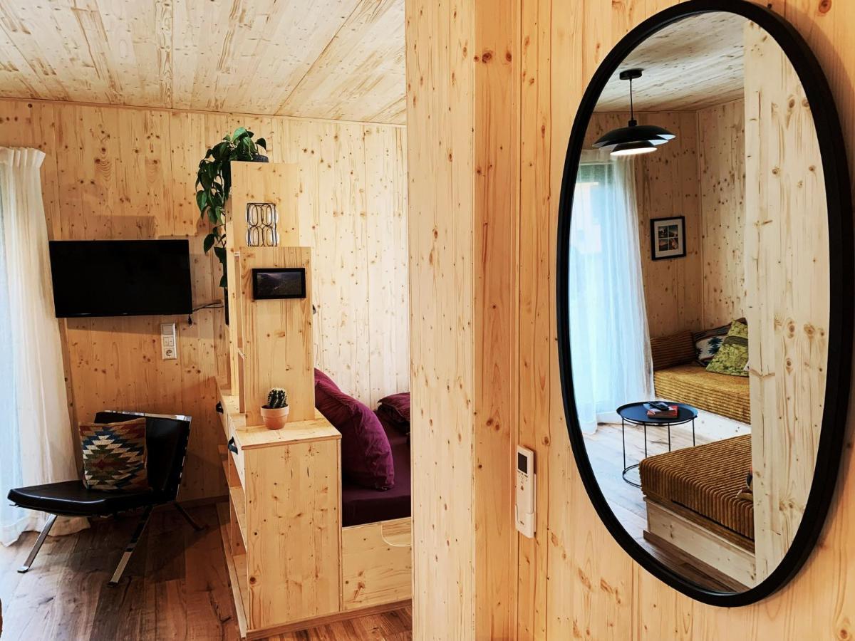 Hjem - Tiny Homes Direkt Am Wald Zwischen Allgaeu & Bodensee Bergatreute Exterior foto