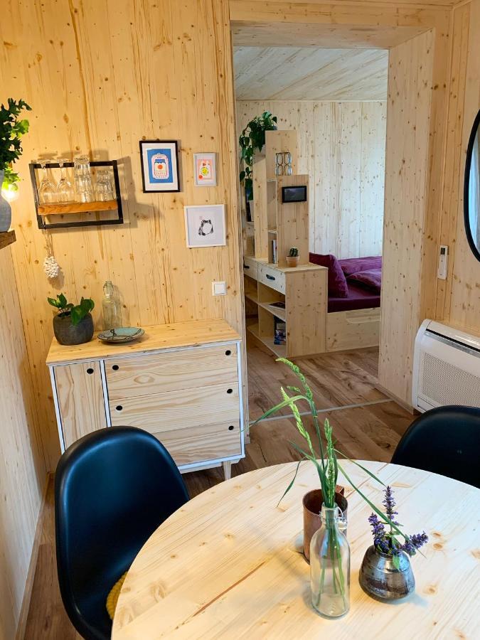 Hjem - Tiny Homes Direkt Am Wald Zwischen Allgaeu & Bodensee Bergatreute Exterior foto