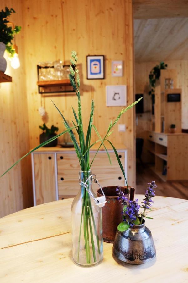 Hjem - Tiny Homes Direkt Am Wald Zwischen Allgaeu & Bodensee Bergatreute Exterior foto
