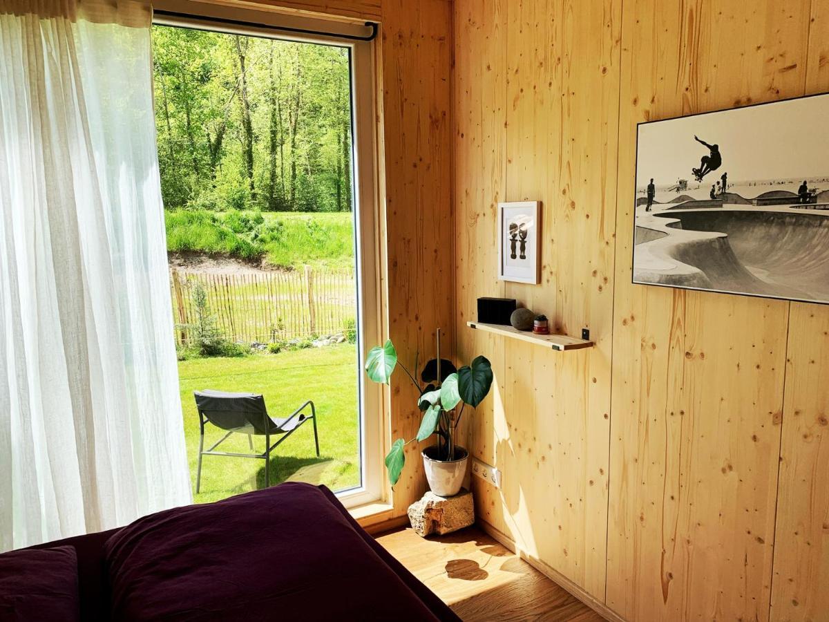 Hjem - Tiny Homes Direkt Am Wald Zwischen Allgaeu & Bodensee Bergatreute Exterior foto
