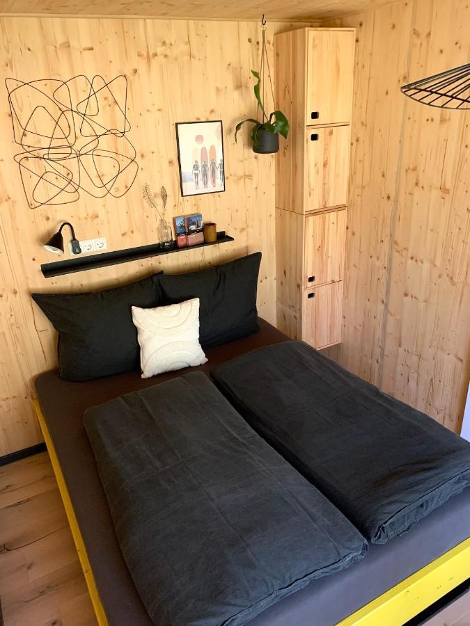 Hjem - Tiny Homes Direkt Am Wald Zwischen Allgaeu & Bodensee Bergatreute Exterior foto