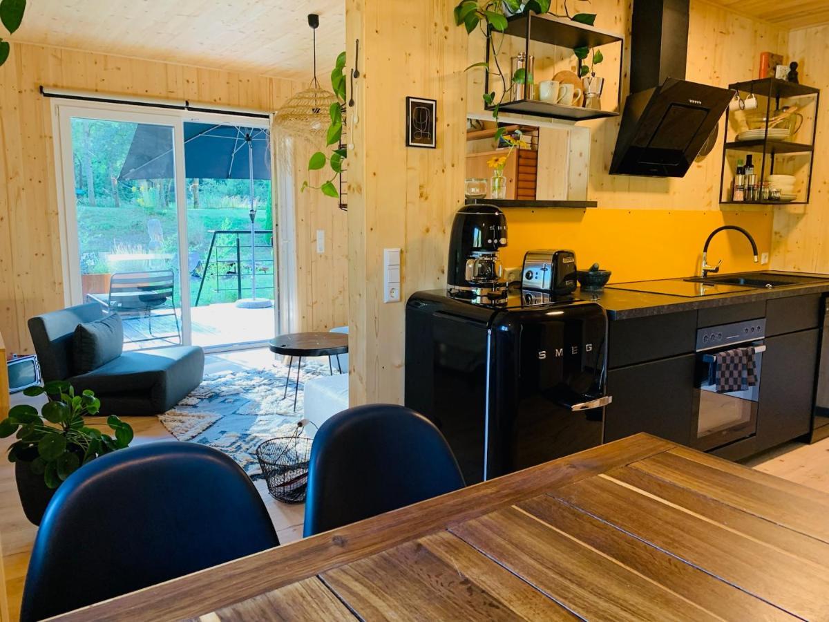 Hjem - Tiny Homes Direkt Am Wald Zwischen Allgaeu & Bodensee Bergatreute Exterior foto