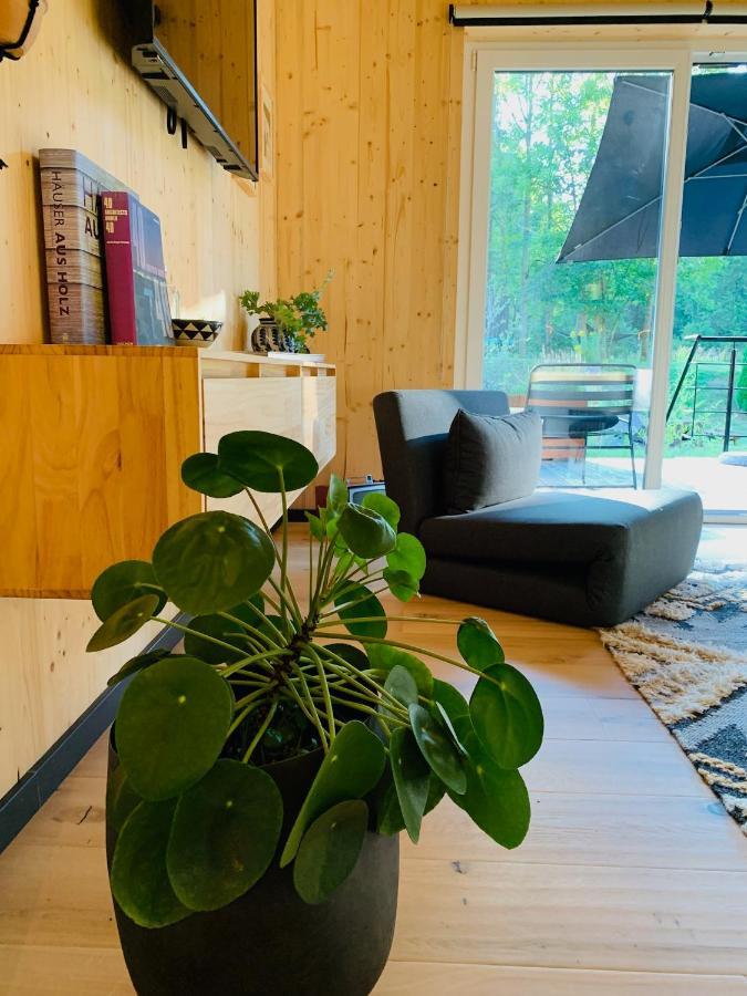 Hjem - Tiny Homes Direkt Am Wald Zwischen Allgaeu & Bodensee Bergatreute Exterior foto