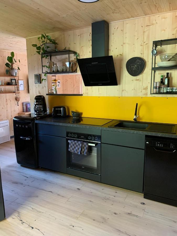 Hjem - Tiny Homes Direkt Am Wald Zwischen Allgaeu & Bodensee Bergatreute Exterior foto