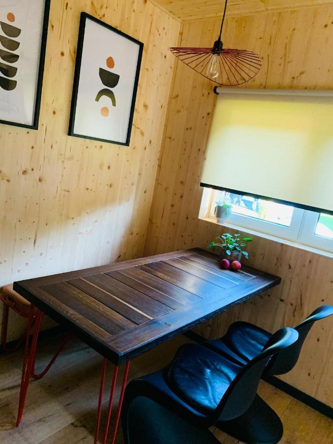 Hjem - Tiny Homes Direkt Am Wald Zwischen Allgaeu & Bodensee Bergatreute Exterior foto